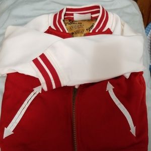 Lion/circus varsity style jacket
